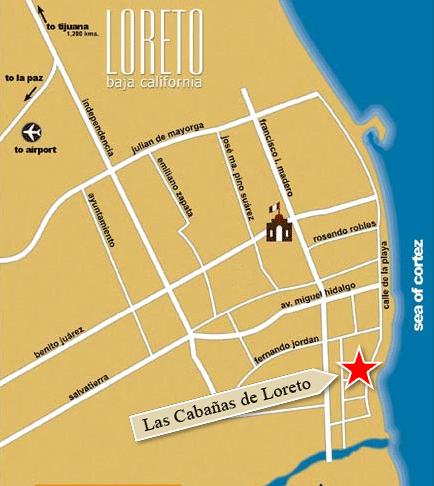 Loreto Map