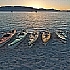Kayaks on Isla Coronado